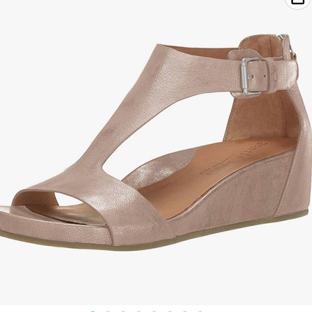 Gentle Souls by Kenneth Cole Women's Gisele Slide Wedge Sandal 10